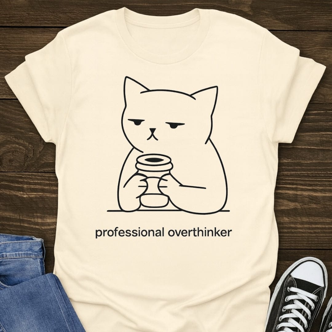 Professional Overthinker Minimal Tee