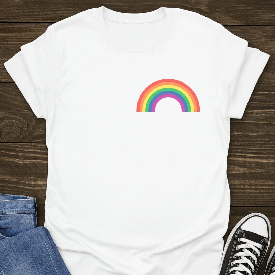 Rainbow Positivity Tee