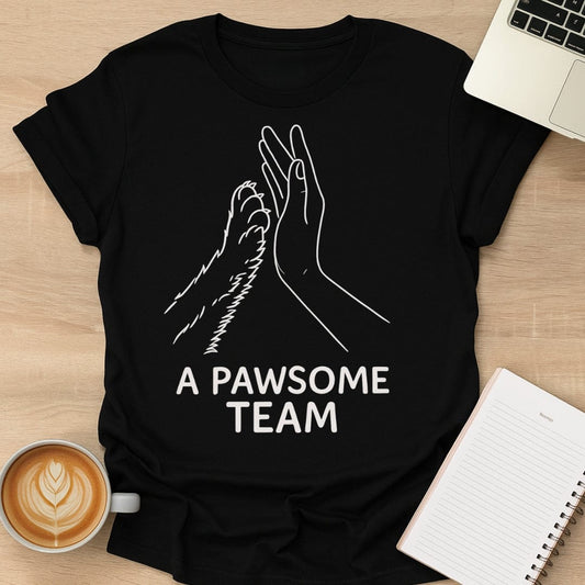 A Pawsome Team Shirt