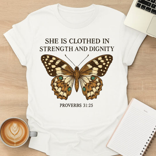 Proverbs 31:25 Tee