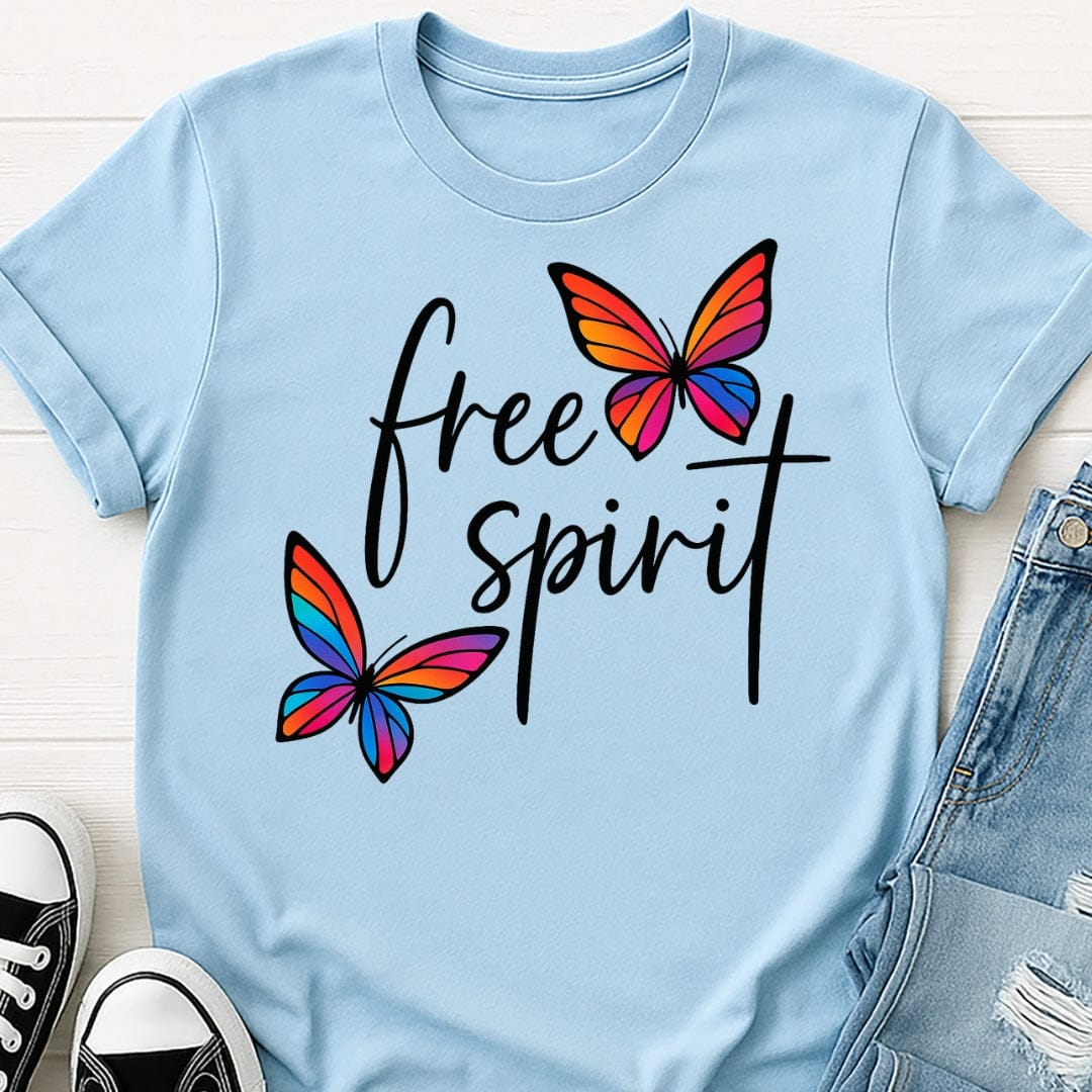 Free Spirit Butterfly Tee