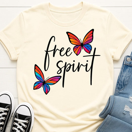 Free Spirit Butterfly Tee