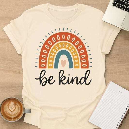 Be Kind Rainbow Tee