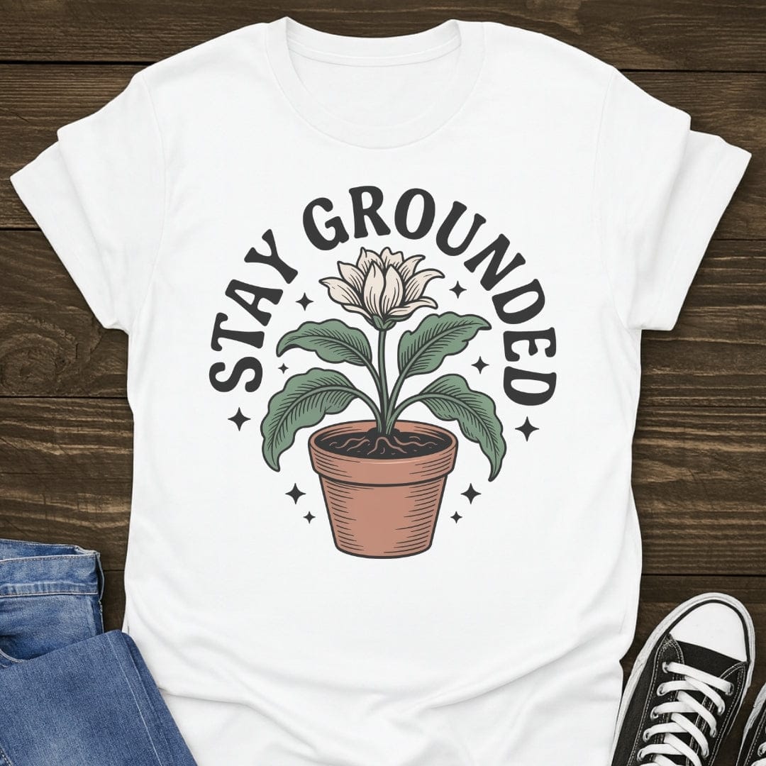 Stay Grounded Plant Tee