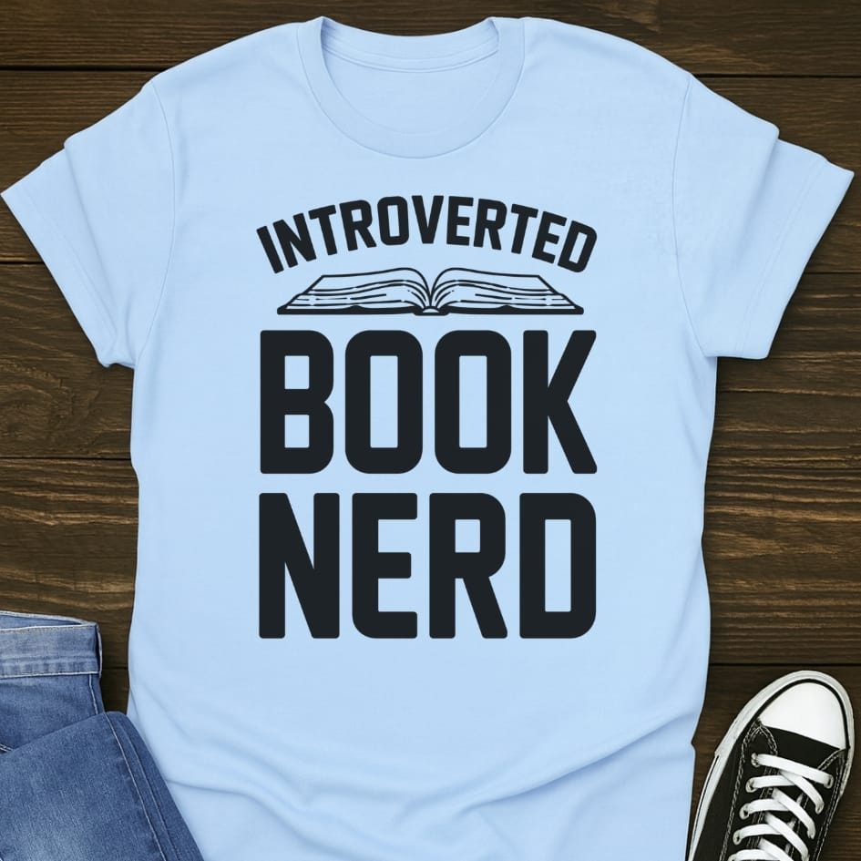 Introverted Book Nerd Tee