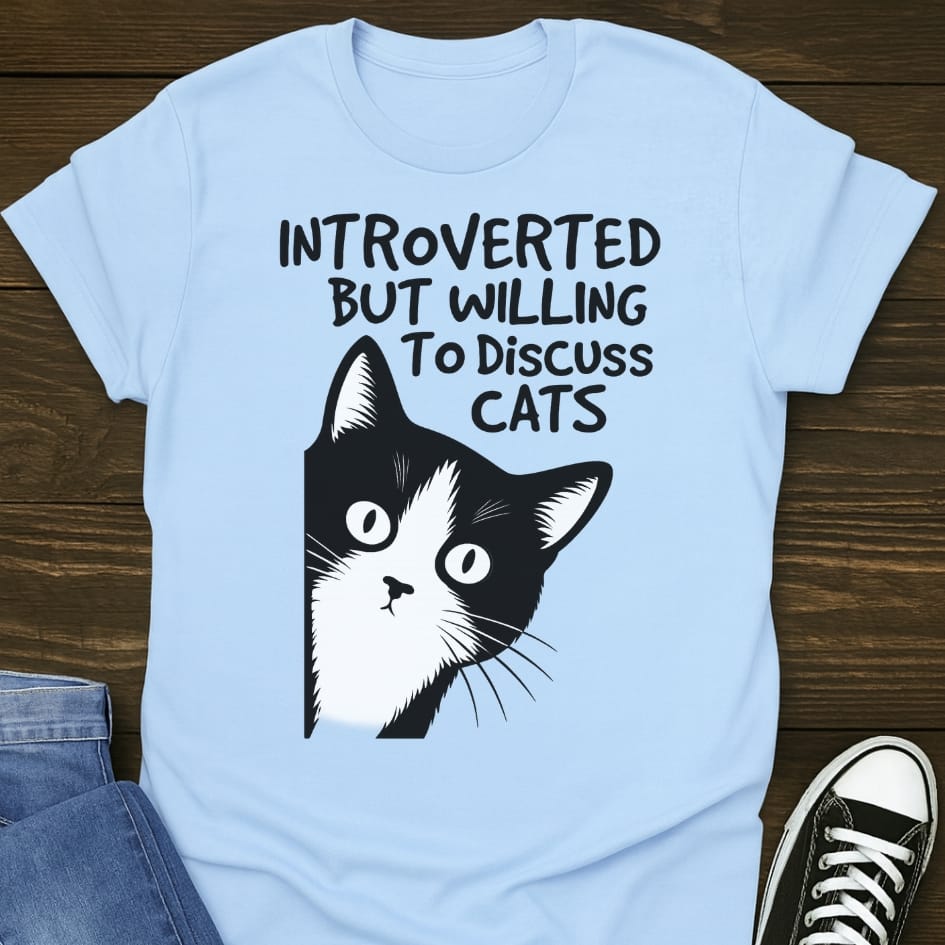 Introverted Cat T-shirt