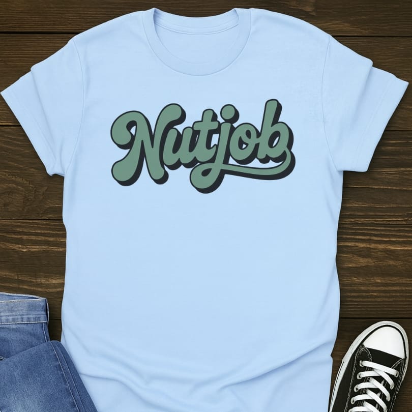 Nutjob Green Design Tee