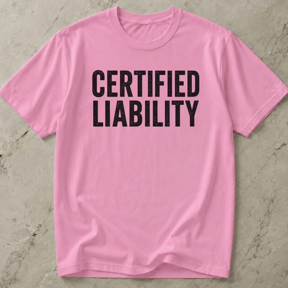 Certified Liability Tee