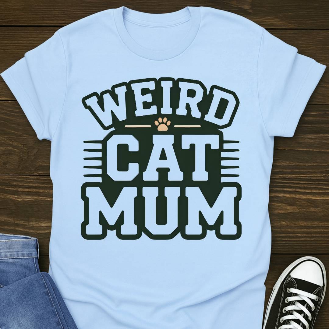 Weird Cat Mum T-shirt