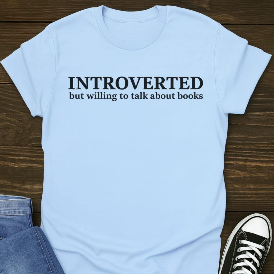 Introverted Book Nerd T-shirt