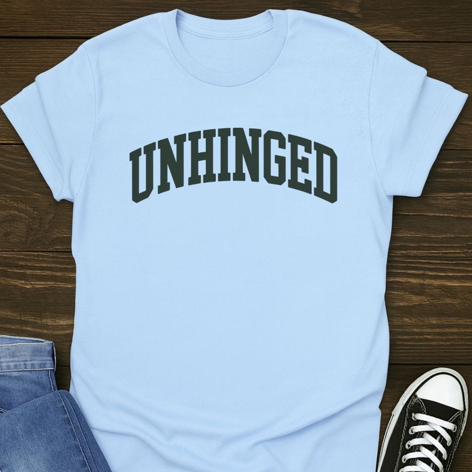 Unhinged Green Design T-shirt