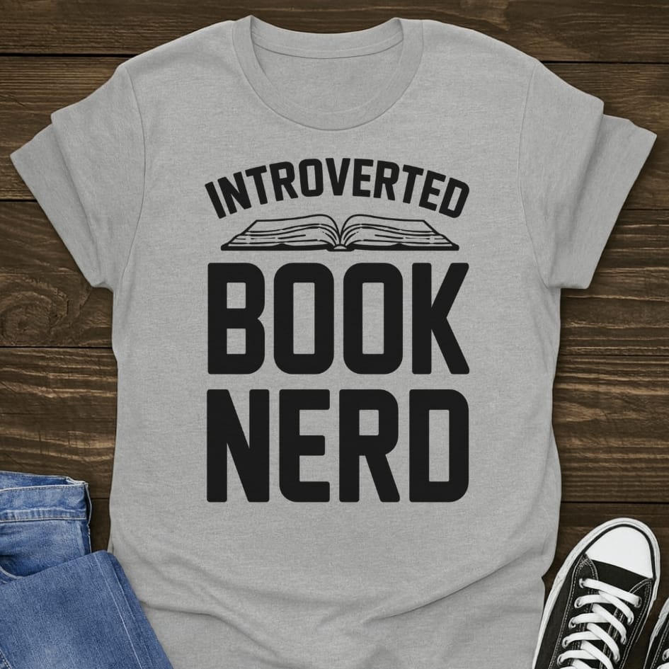 Introverted Book Nerd Tee