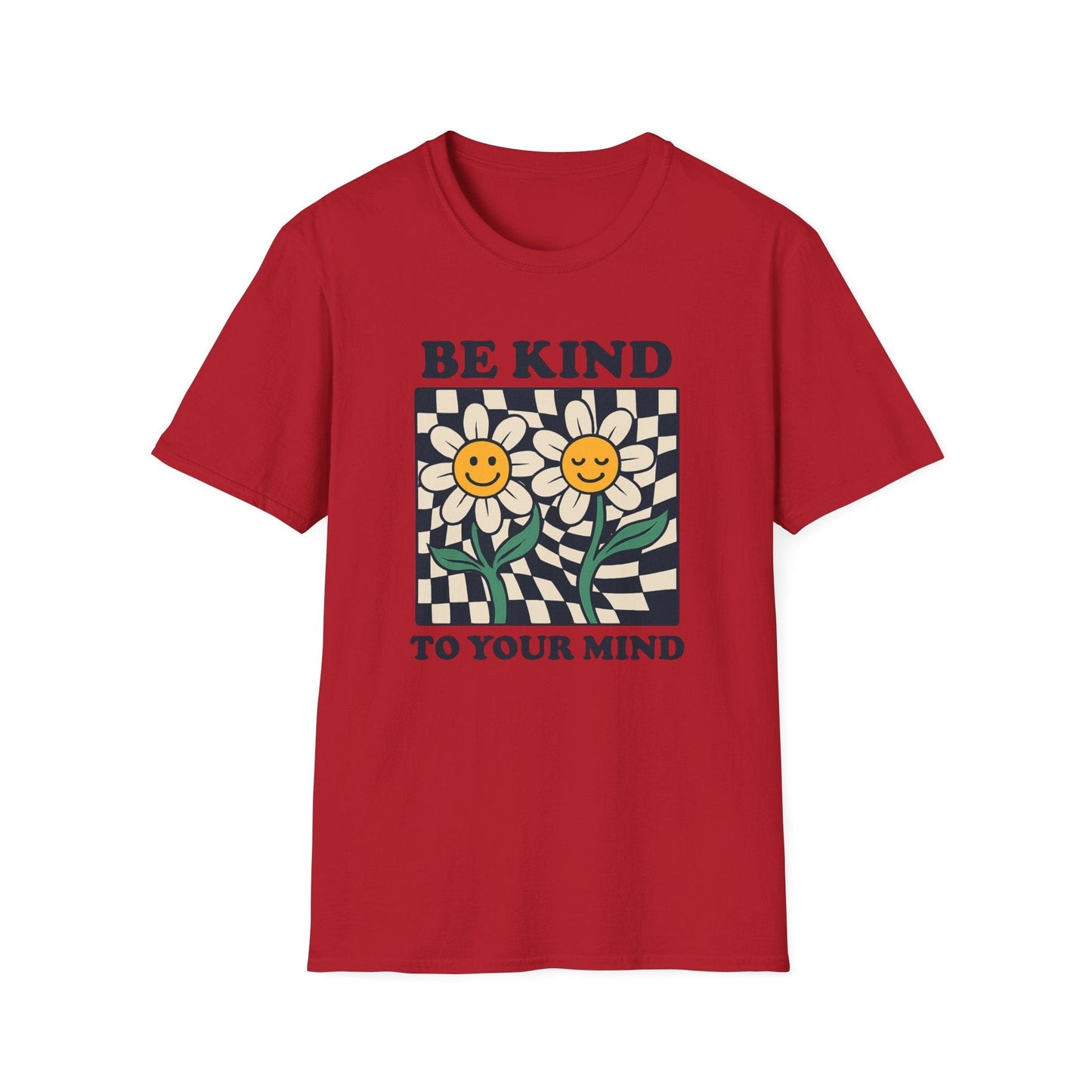 Be Kind To Your Mind Flower Tee