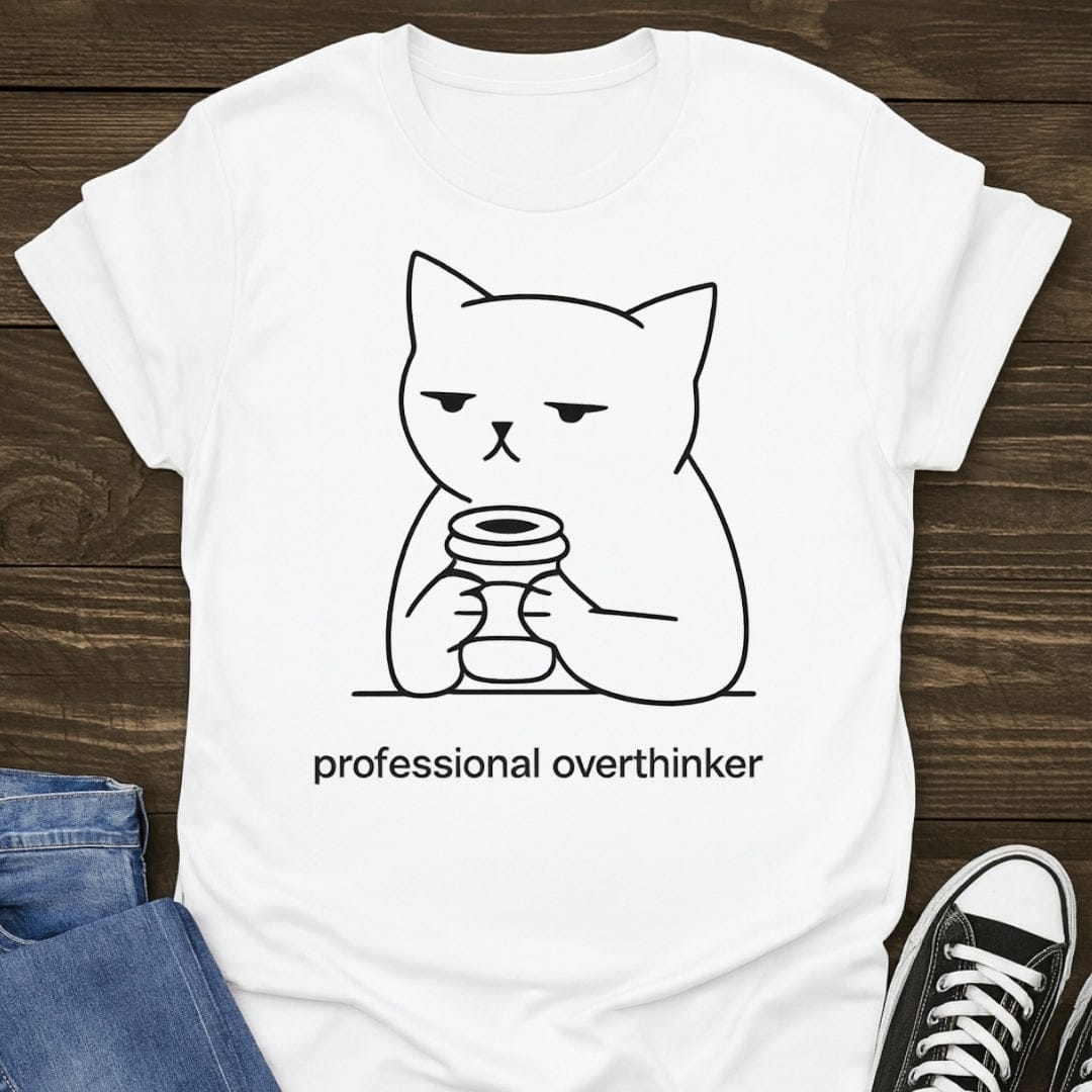 Professional Overthinker Minimal Tee