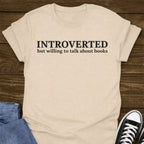 Introverted Book Nerd T-shirt