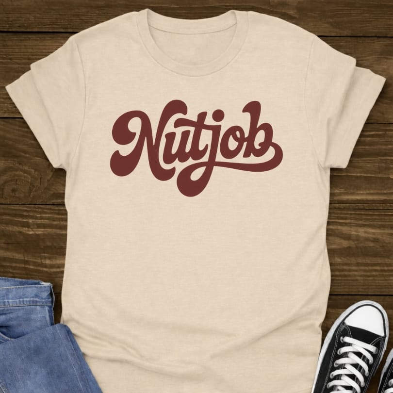 Nutjob Script Tee