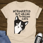 Introverted Cat T-shirt