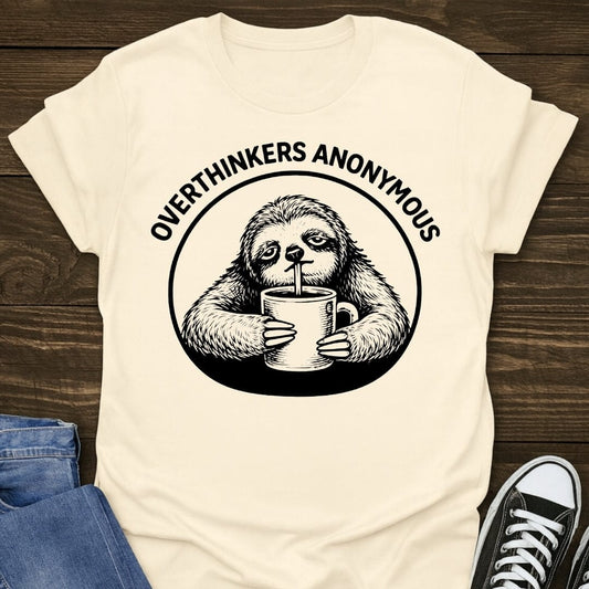 Overthinkers Anonymous Tee