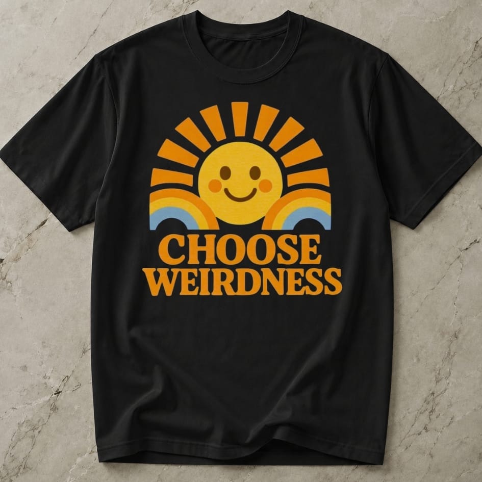 Choose Weirdness T-shirt
