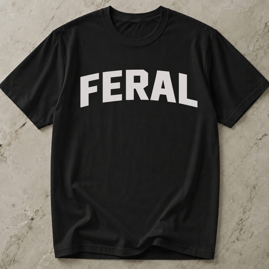 Feral Slogan Tee