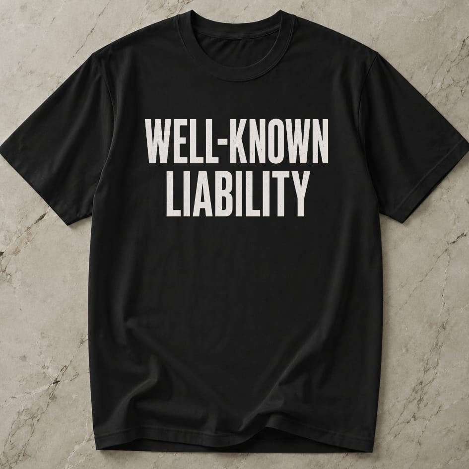 Well-known Liability T-shirt