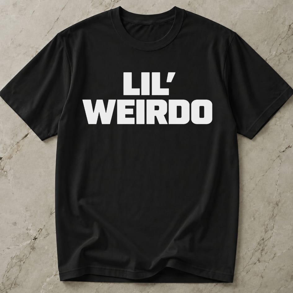 Lil' Weirdo Slogan T-shirt