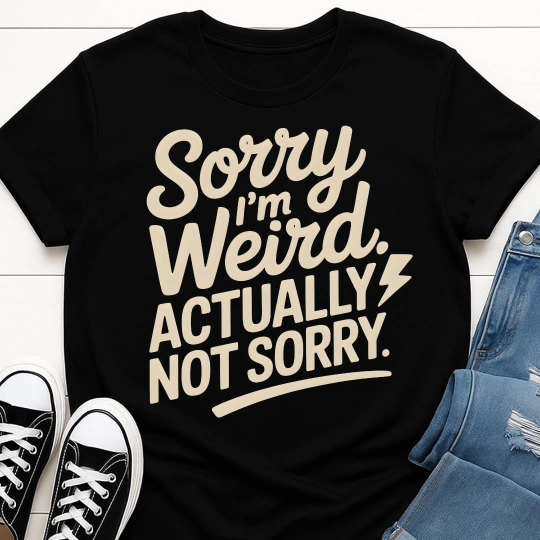 Sorry I'm Weird T-shirt