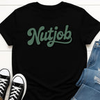 Nutjob Green Design Tee