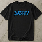Liability Blue Design Tee