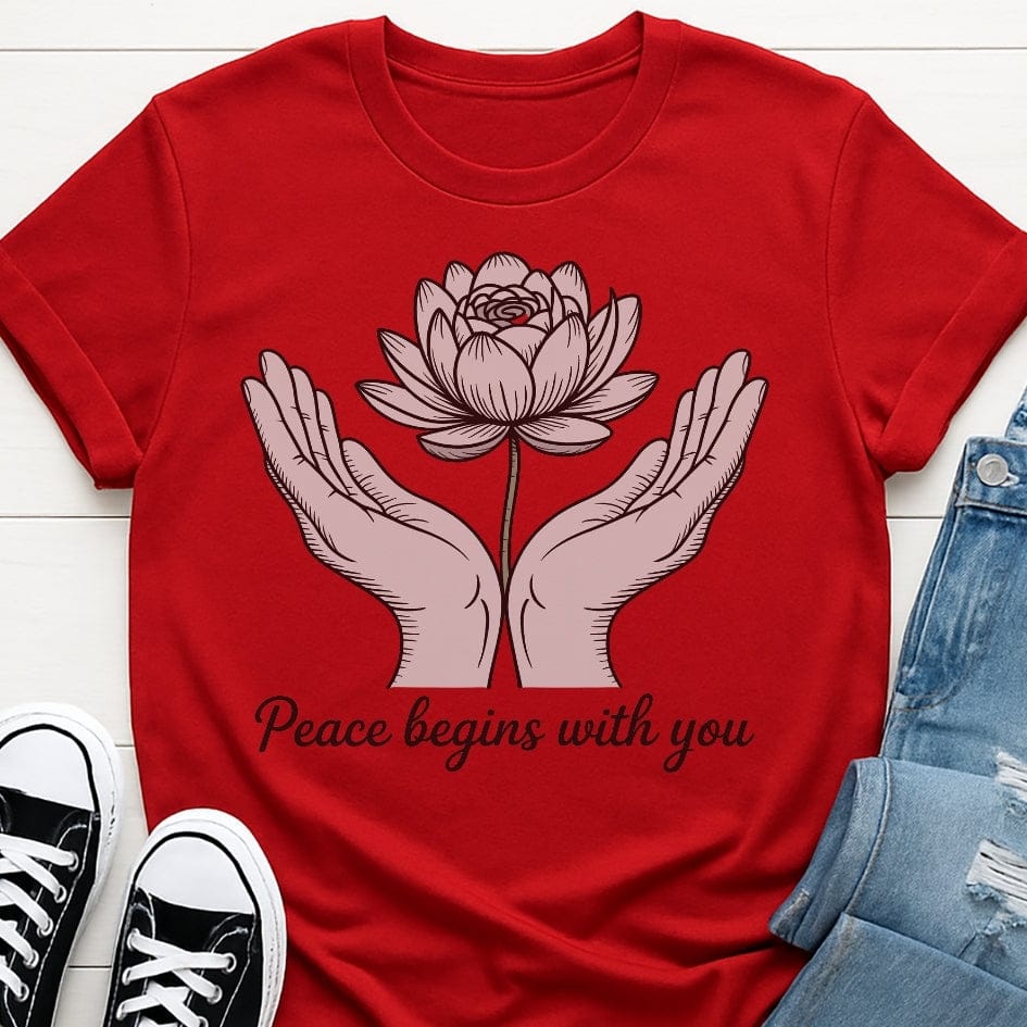 Peace Begins With You Tee