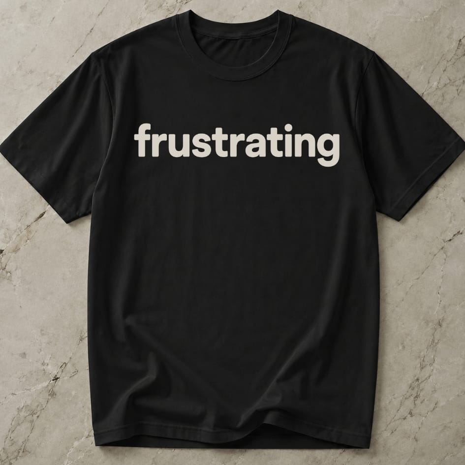 Frustrating T-shirt
