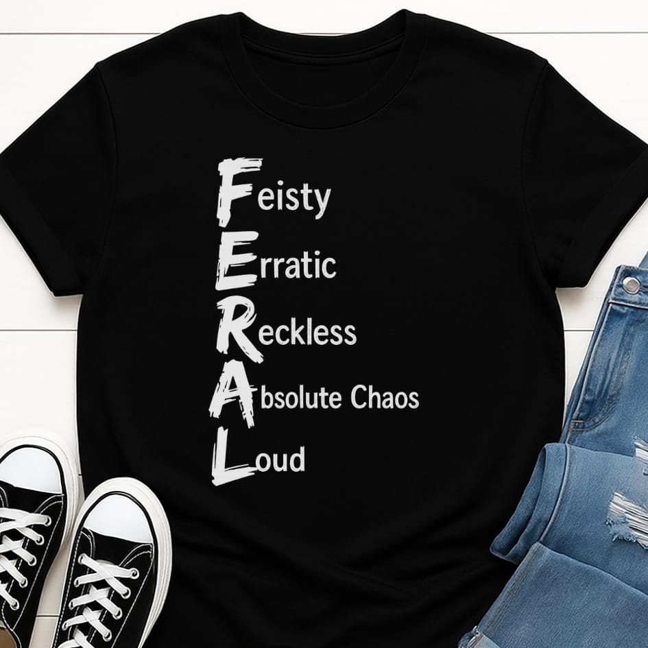 Feral Quote Tee