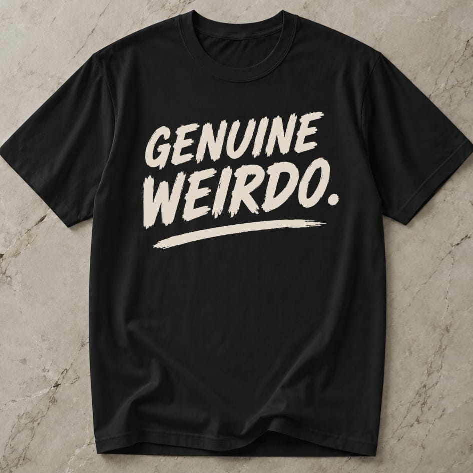 Genuine Weirdo T-shirt