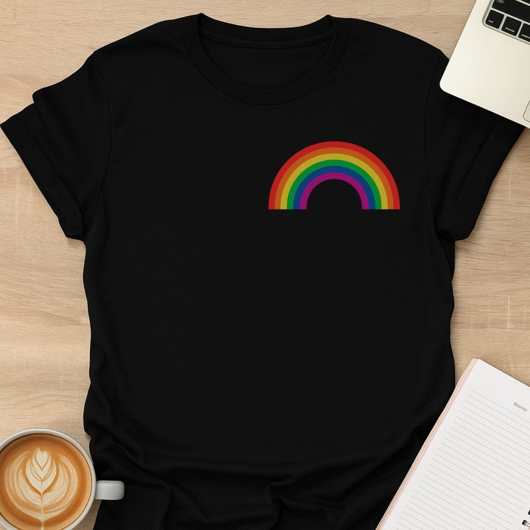 Rainbow Positivity Tee