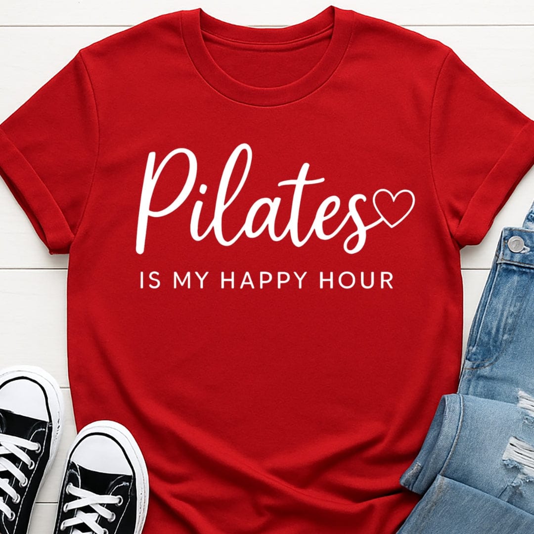 Pilates Is My Happy Hour Tee