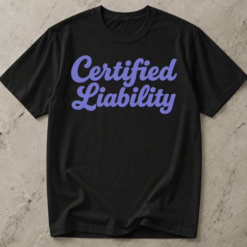 Certified Liability Tee