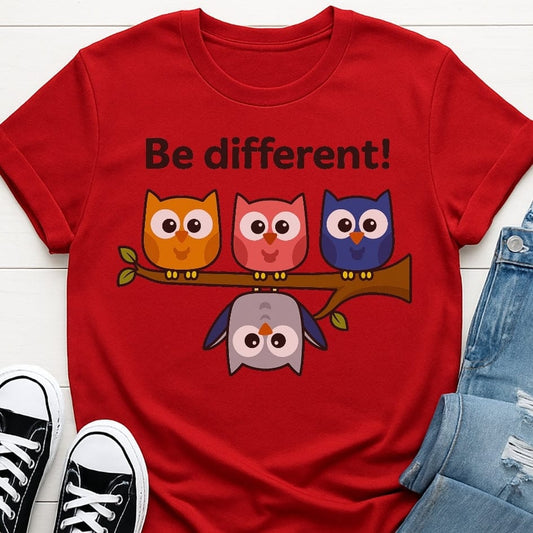 Be Different Owl Tee