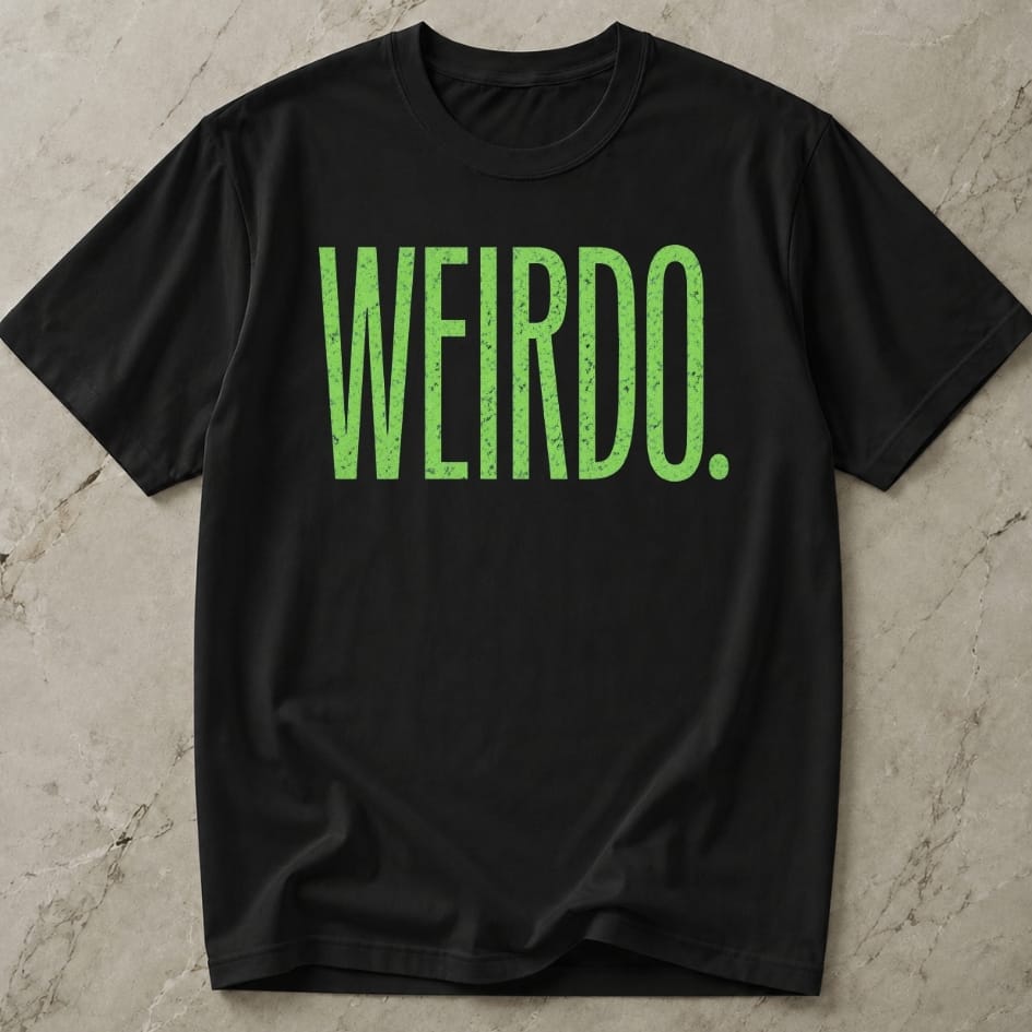 Weirdo Slogan T-shirt