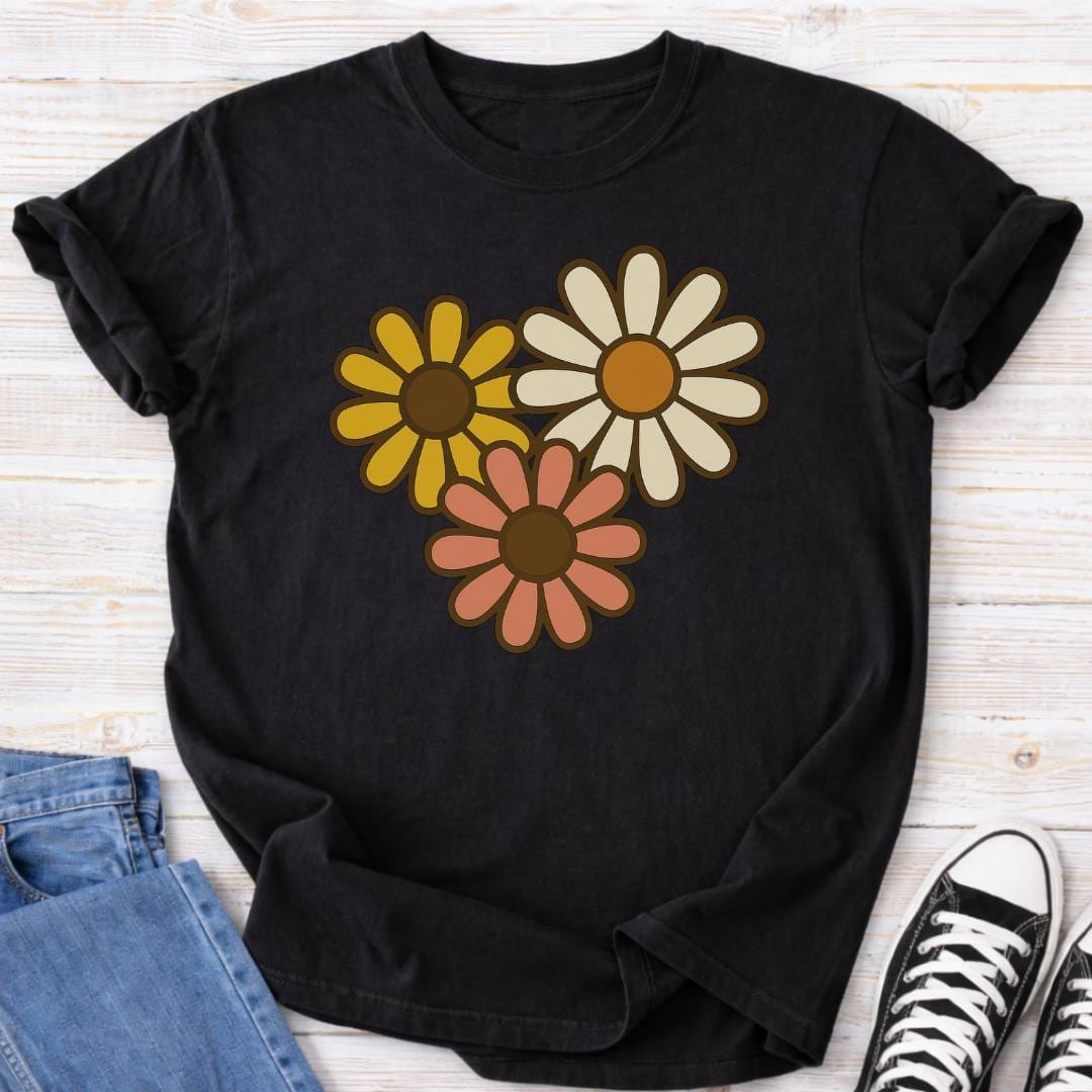 Three Flowers Premium Comfort Tee