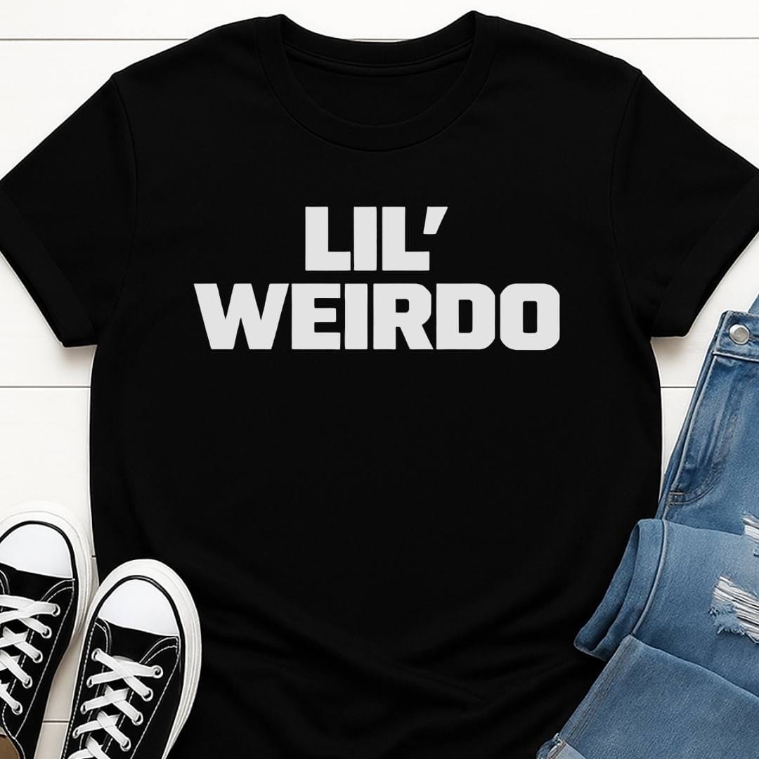 Lil' Weirdo Slogan T-shirt
