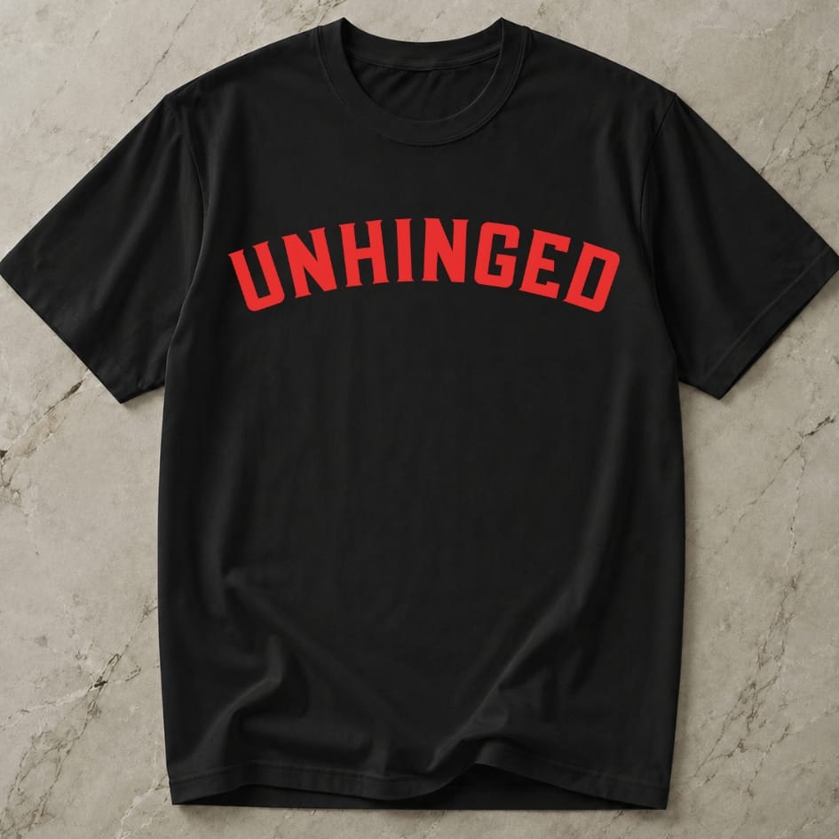 Unhinged Pink Design Tee