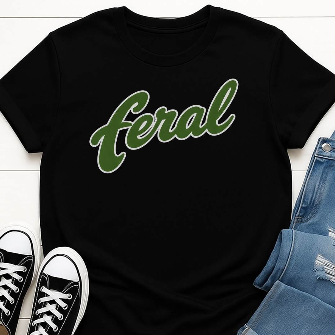 Feral Slogan T-shirt