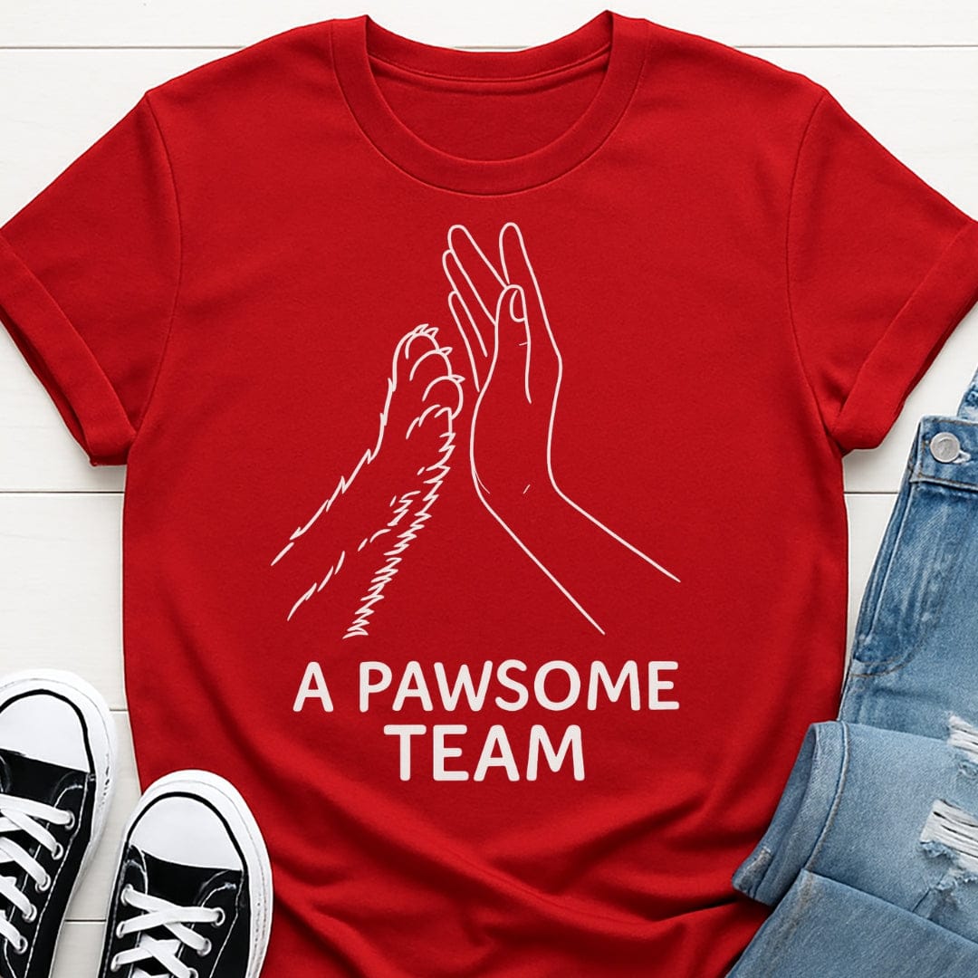 A Pawsome Team Shirt