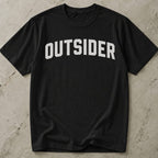 Outsider White Design T-shirt