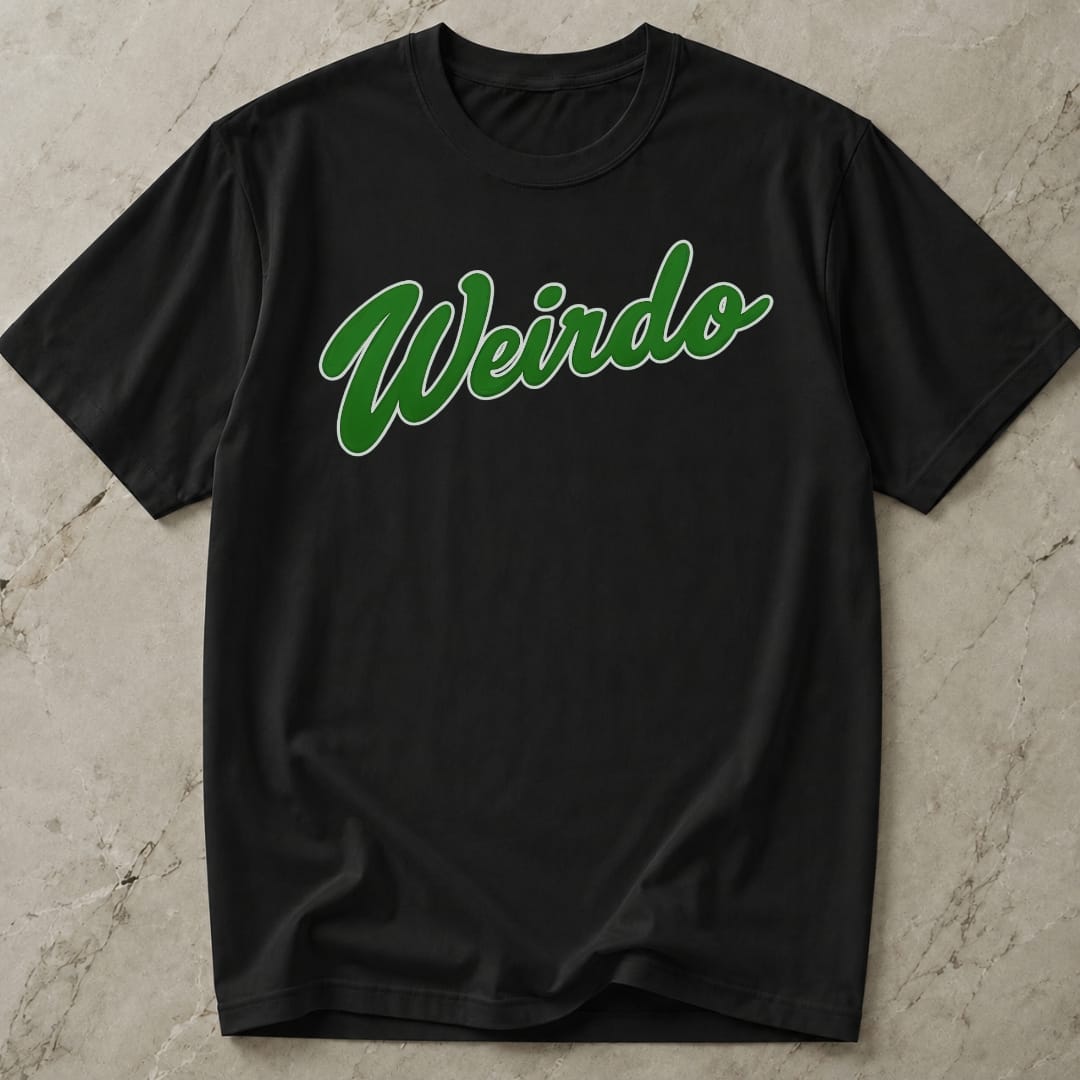 Weirdo Green Design Tee