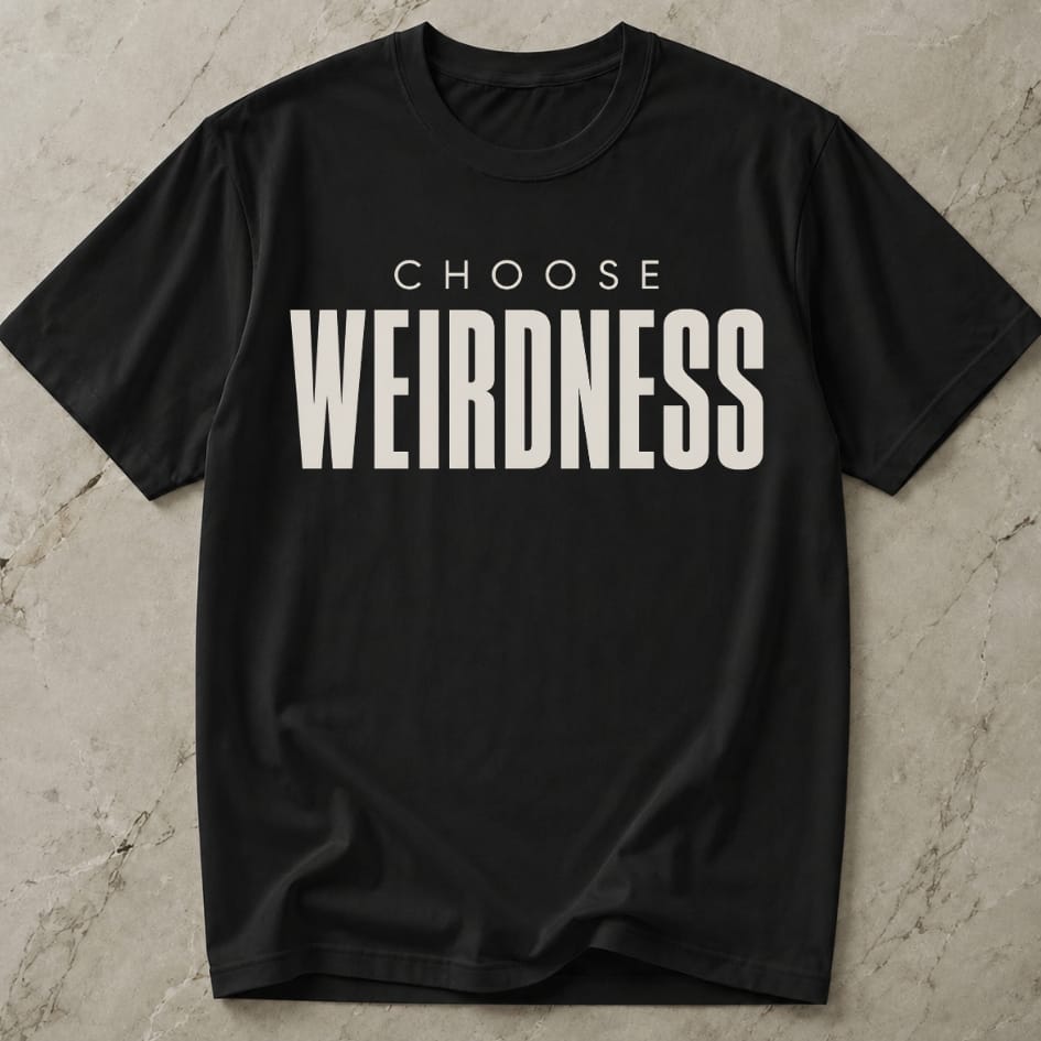 Choose Weirdness Tee