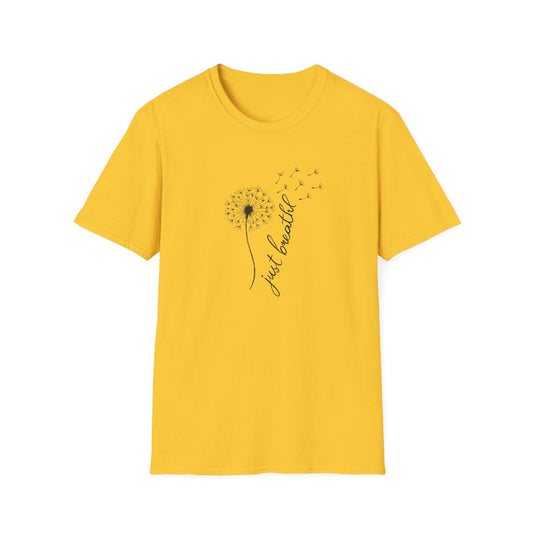 Just Breathe Flower Tee