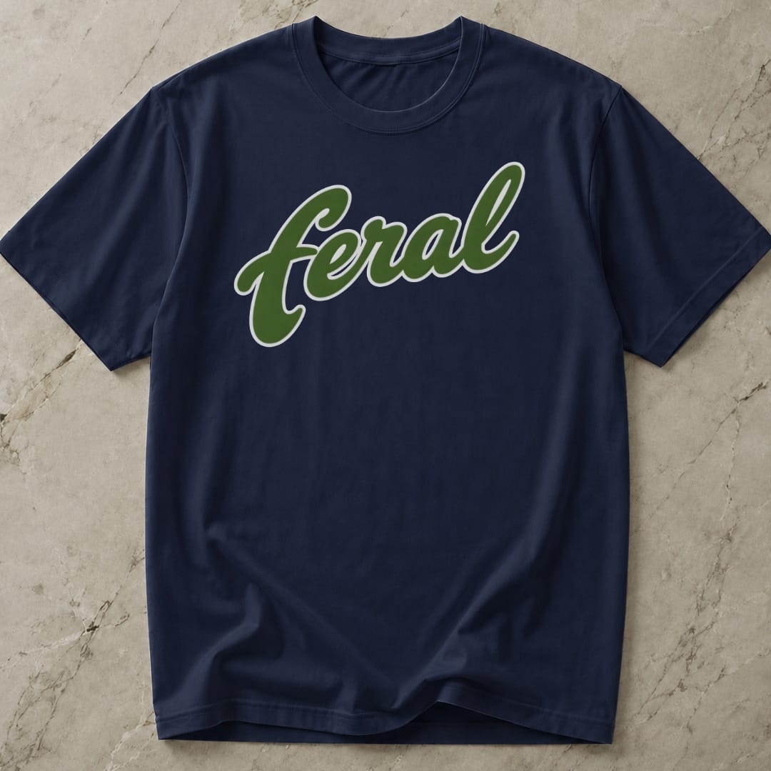 Feral Slogan T-shirt