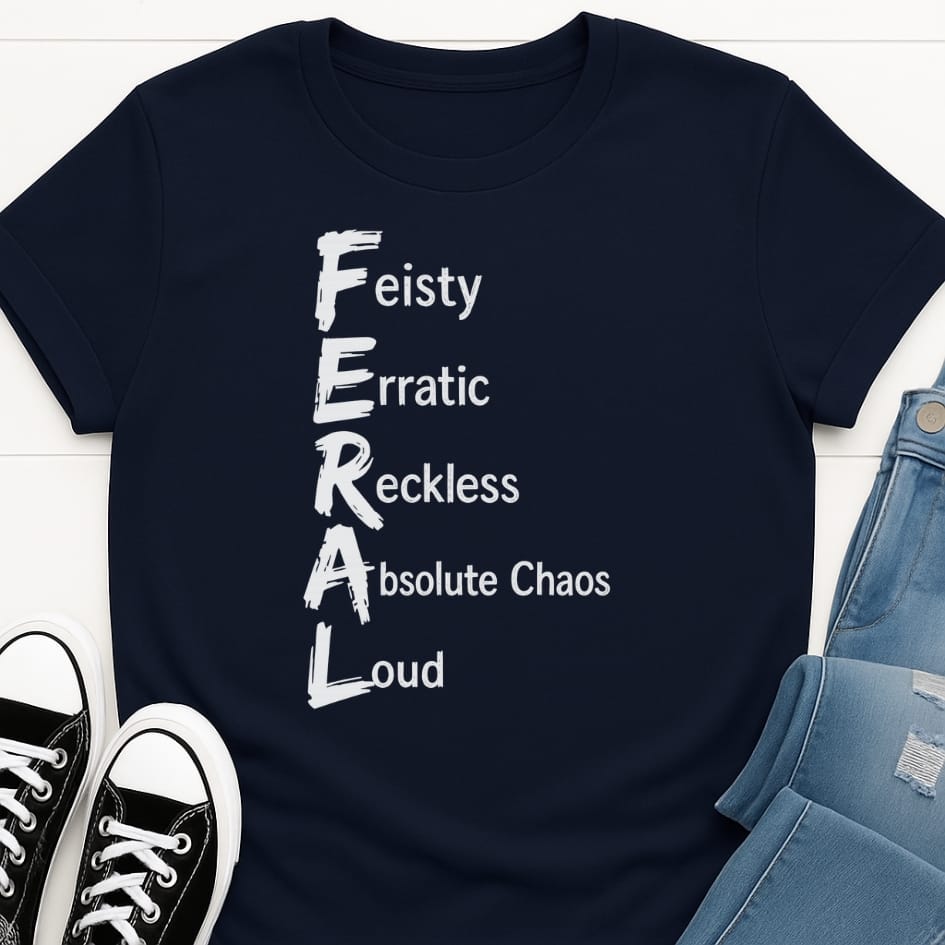 Feral Quote Tee