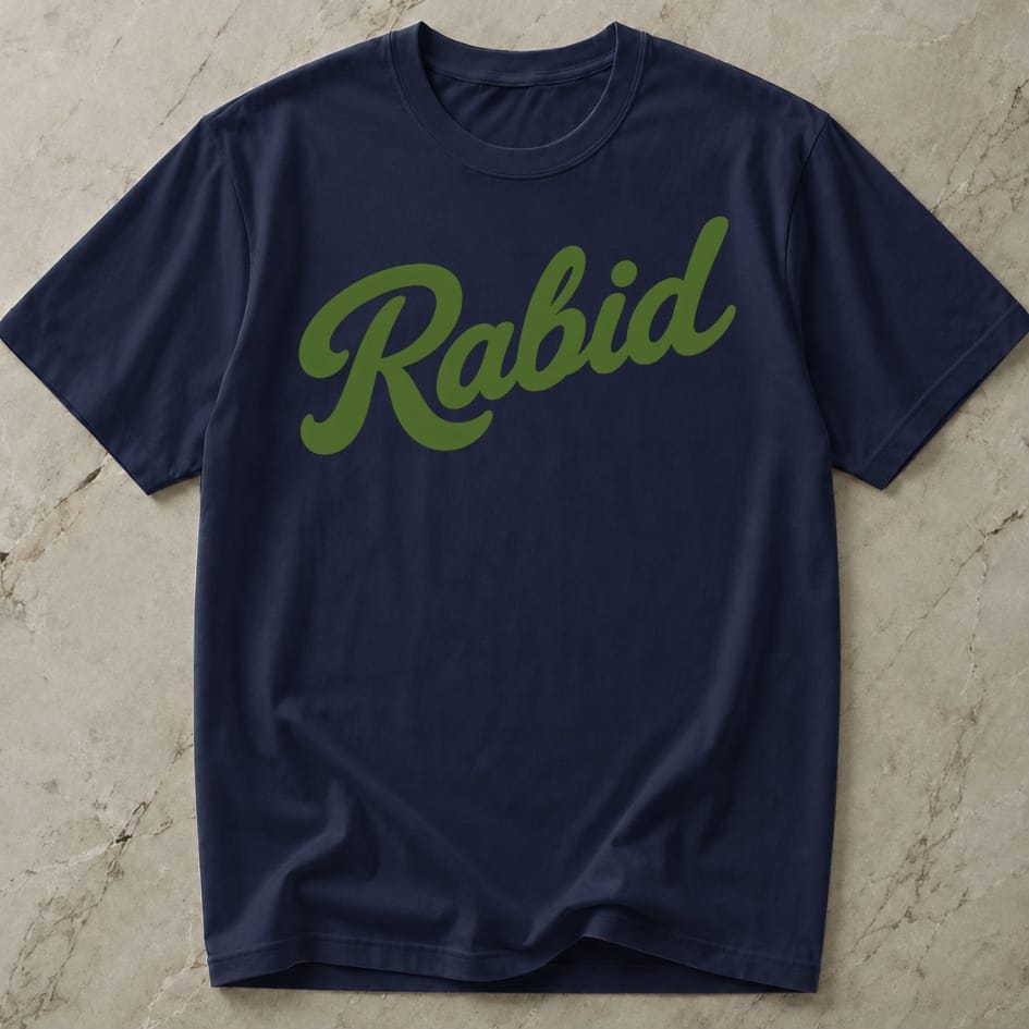 Rabid Green Design T-shirt
